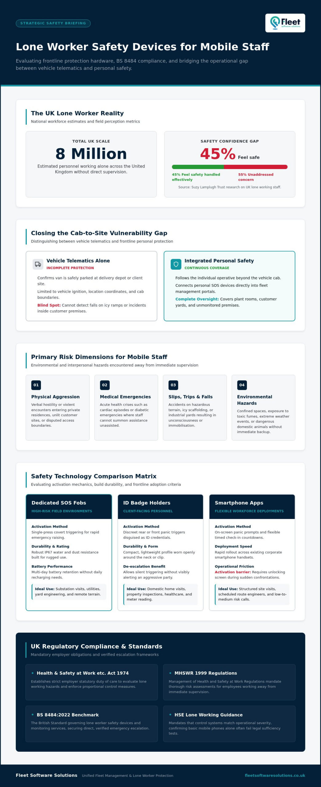 Lone Worker Devices for Mobile Staff: UK Buyer's Guide 2026